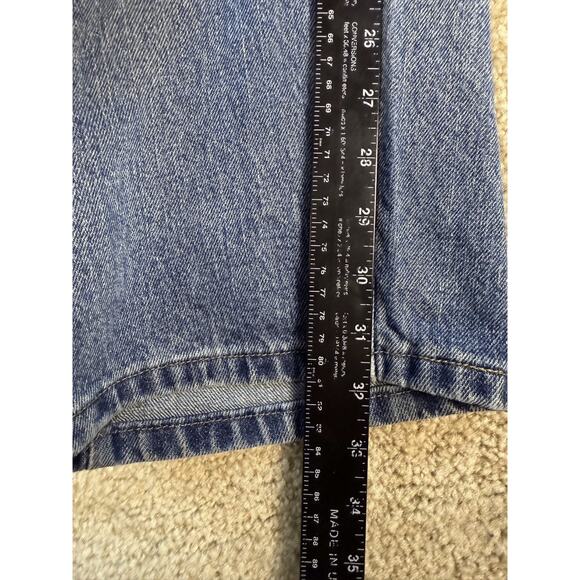 Wrangler Mens Jeans 44X32 Blue Straight Leg Regular Fit B437 - Picture 10 of 12